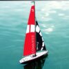 RC 2.4G RTR Compass 2 Channel Wind Power Sailboat with 650mm Hull for RG65 Class